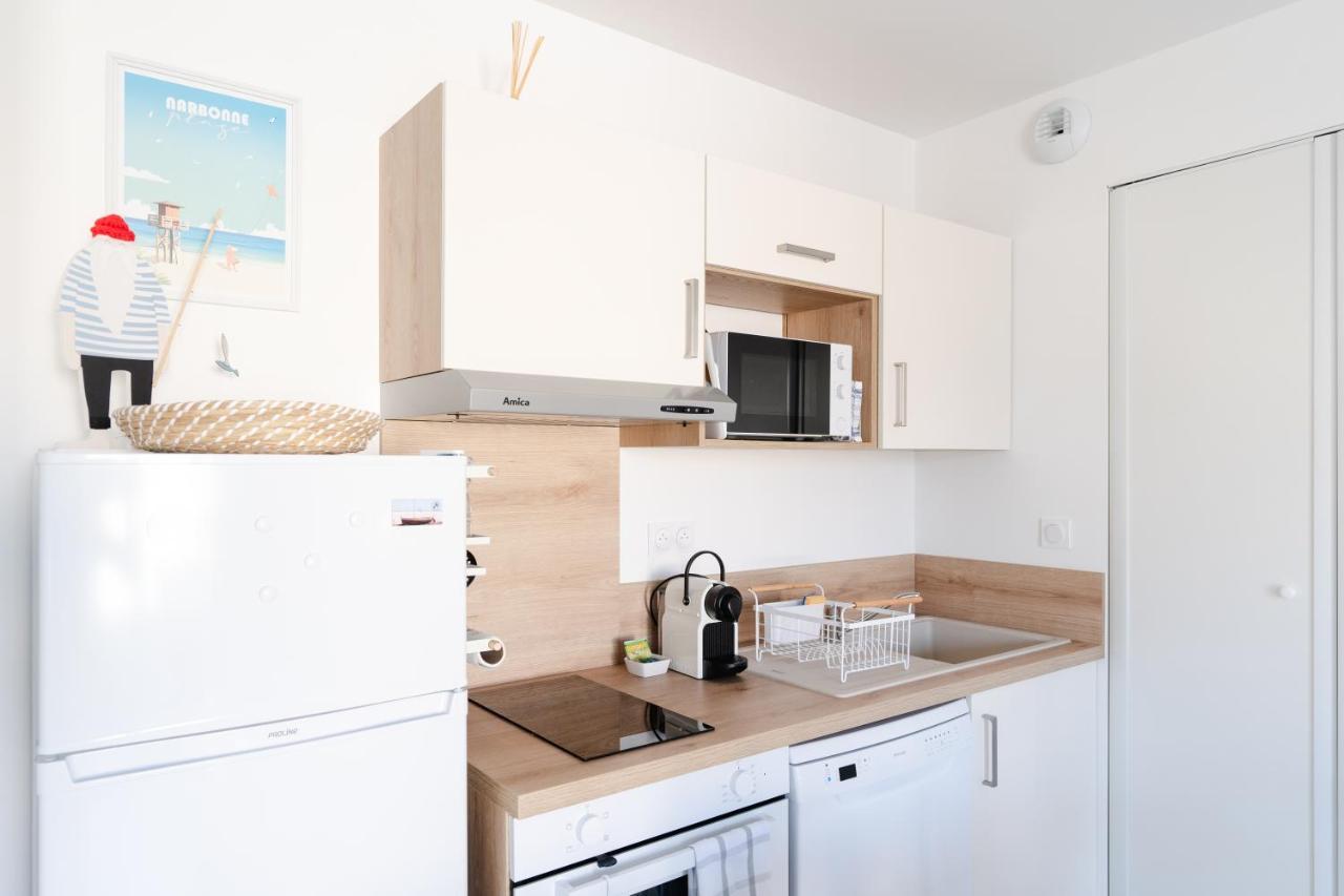 Appartement Neuf 4 Etoiles - Sunset Lodge, Narbonne Plage 外观 照片